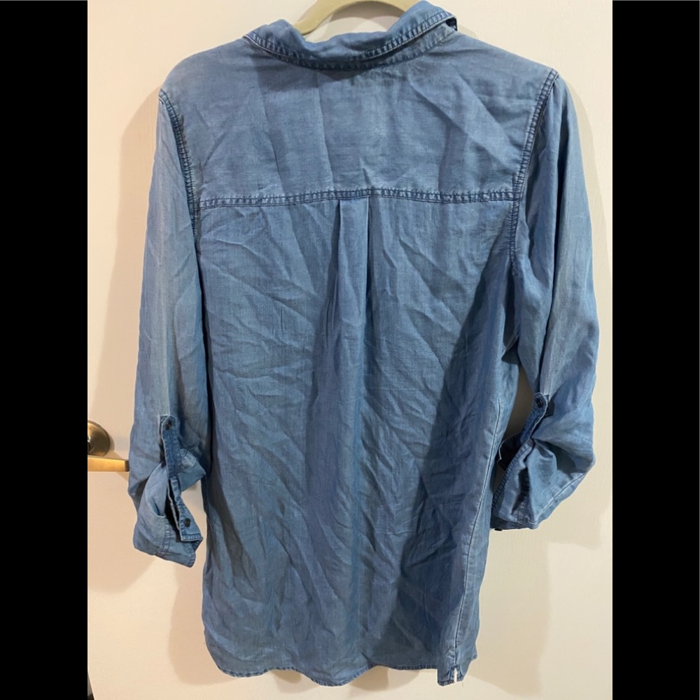 Long Button up Top - Picture 2 of 3